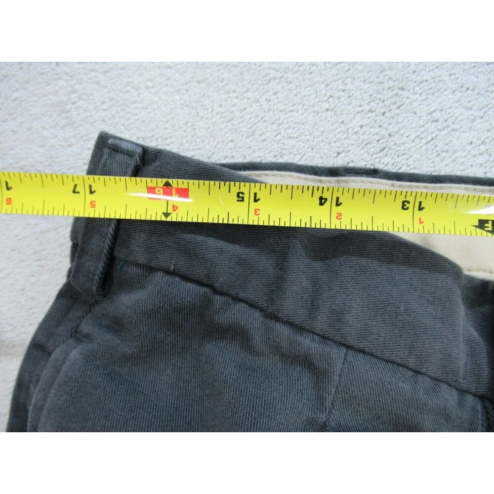 Banana Republic Pants Men Sz 40 Long (Fits 33 x 33) Gray Pleated Front